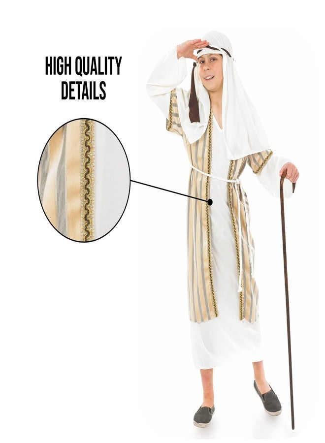 fun shack Shepherd Costume for Kids, Boys Shepherd Costume, Boys Christmas Costumes, Nativity Costumes for Kids, Large - Image 4